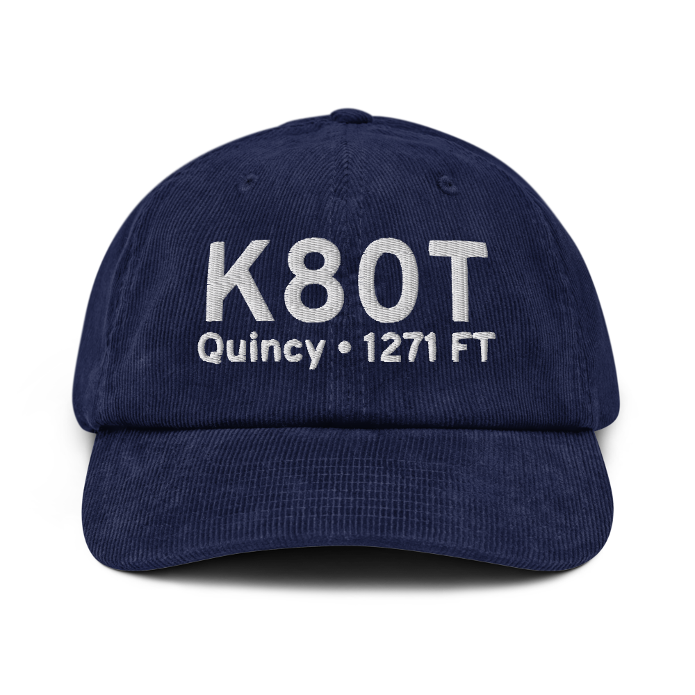 Quincy Municipal Airport (K80T) ICAO Hat 