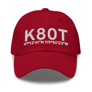 Quincy Municipal Airport (K80T) ICAO Hat