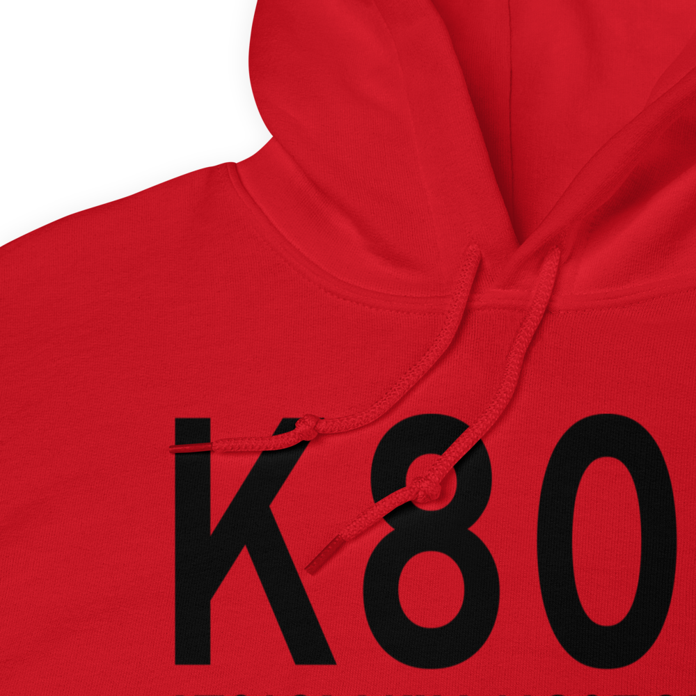 Quincy Municipal Airport (K80T) ICAO Hoodie Sweatshirt 