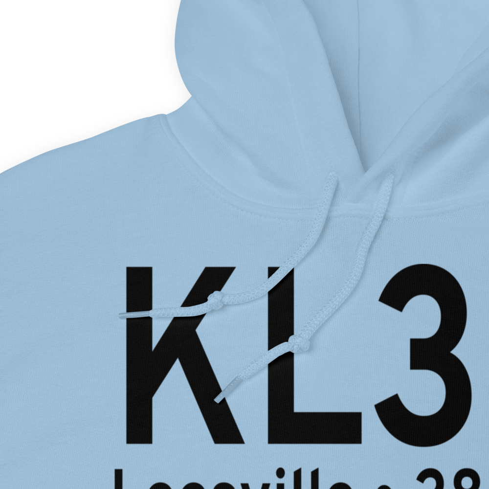 Leesville Airport (KL39) ICAO Hoodie Sweatshirt 