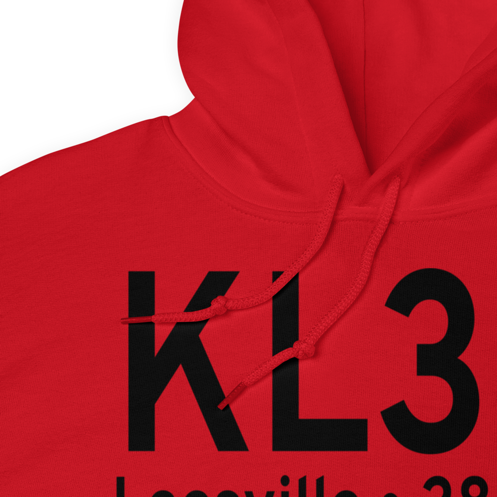 Leesville Airport (KL39) ICAO Hoodie Sweatshirt 