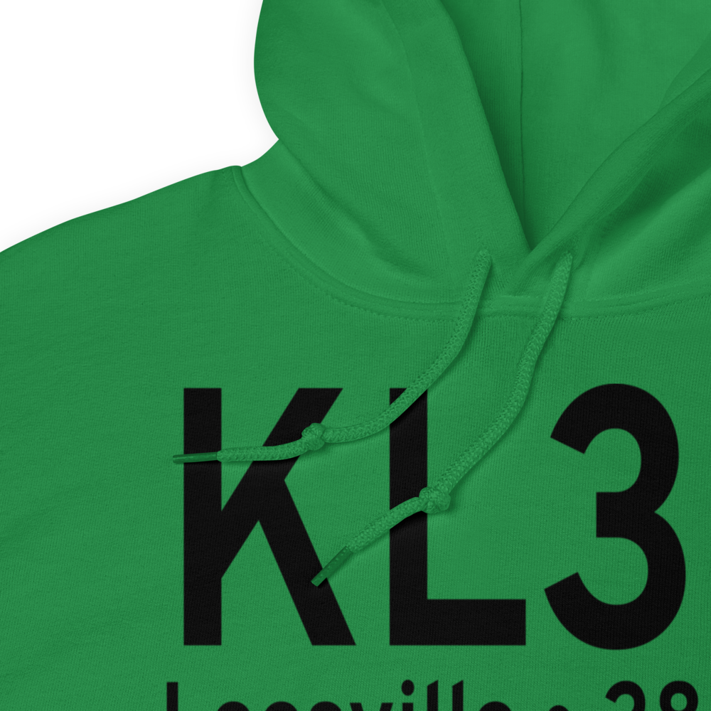 Leesville Airport (KL39) ICAO Hoodie Sweatshirt 