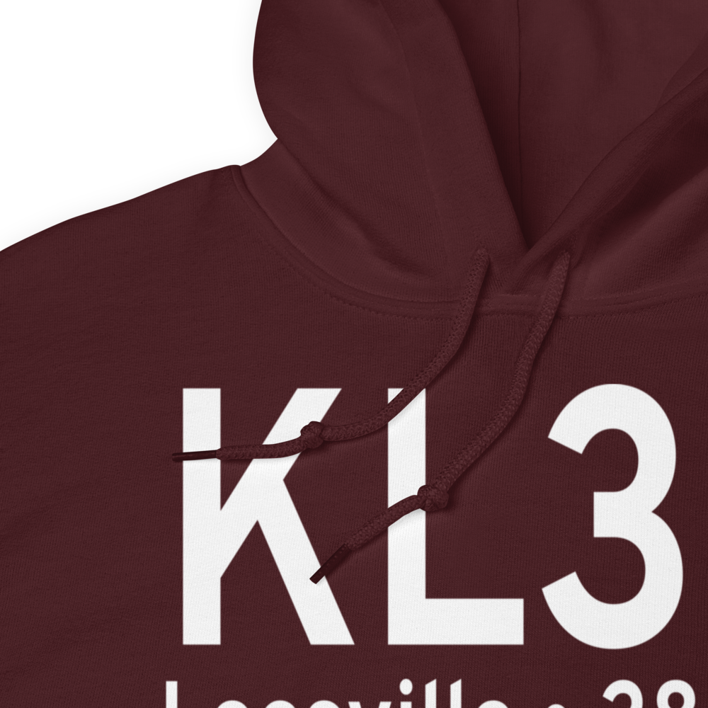 Leesville Airport (KL39) ICAO Hoodie Sweatshirt 