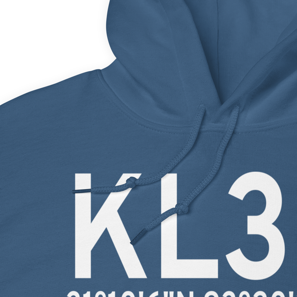 Leesville Airport (KL39) ICAO Hoodie Sweatshirt 