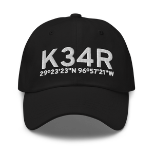 Hallettsville Municipal Airport (K34R) ICAO Hat