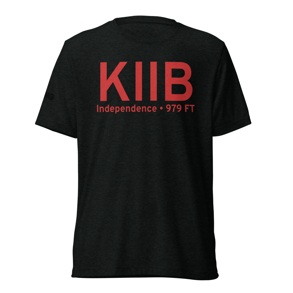 Independence Municipal Airport (KIIB) ICAO Tri-blend T-Shirt 