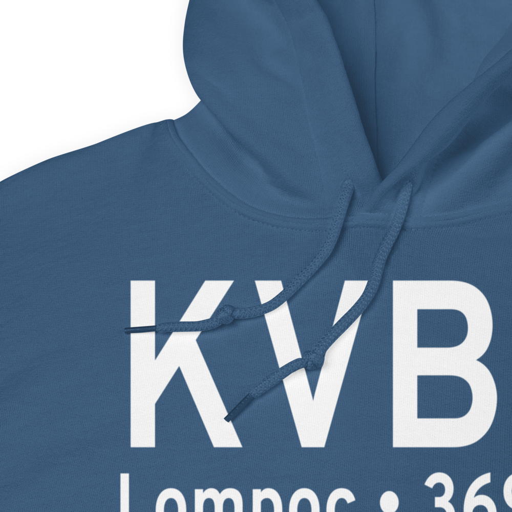 Vandenberg Air Force Base (KVBG) ICAO Hoodie Sweatshirt 