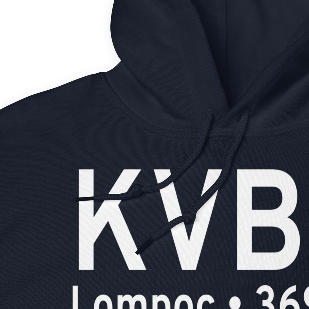 Vandenberg Air Force Base (KVBG) ICAO Hoodie Sweatshirt 