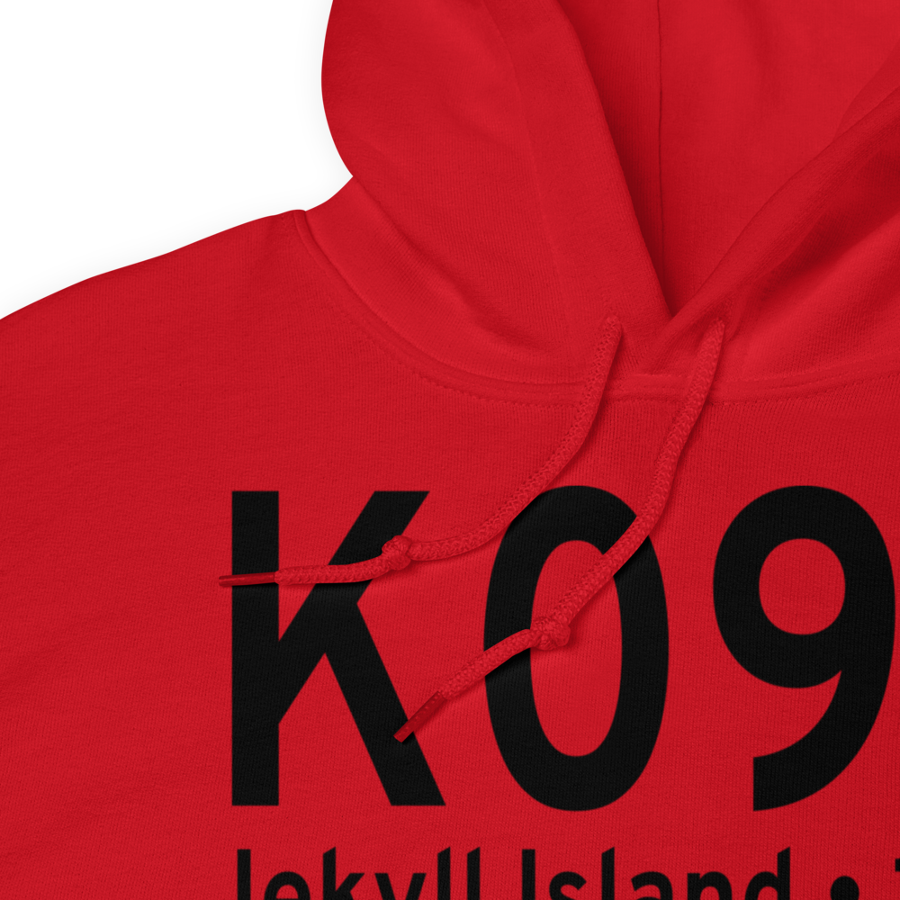 Jekyll Island Airport (K09J) ICAO Hoodie Sweatshirt 