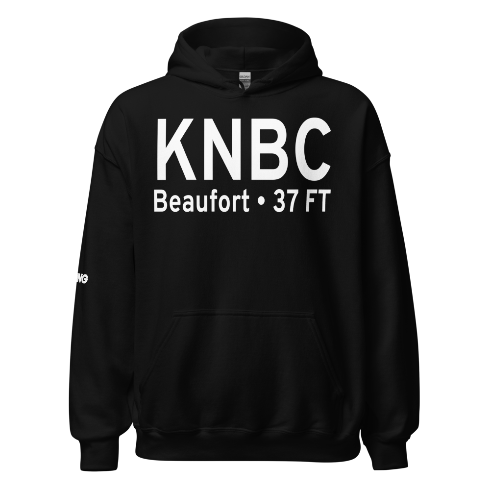 Beaufort MCAS - Merritt Field (KNBC) ICAO Hoodie Sweatshirt 