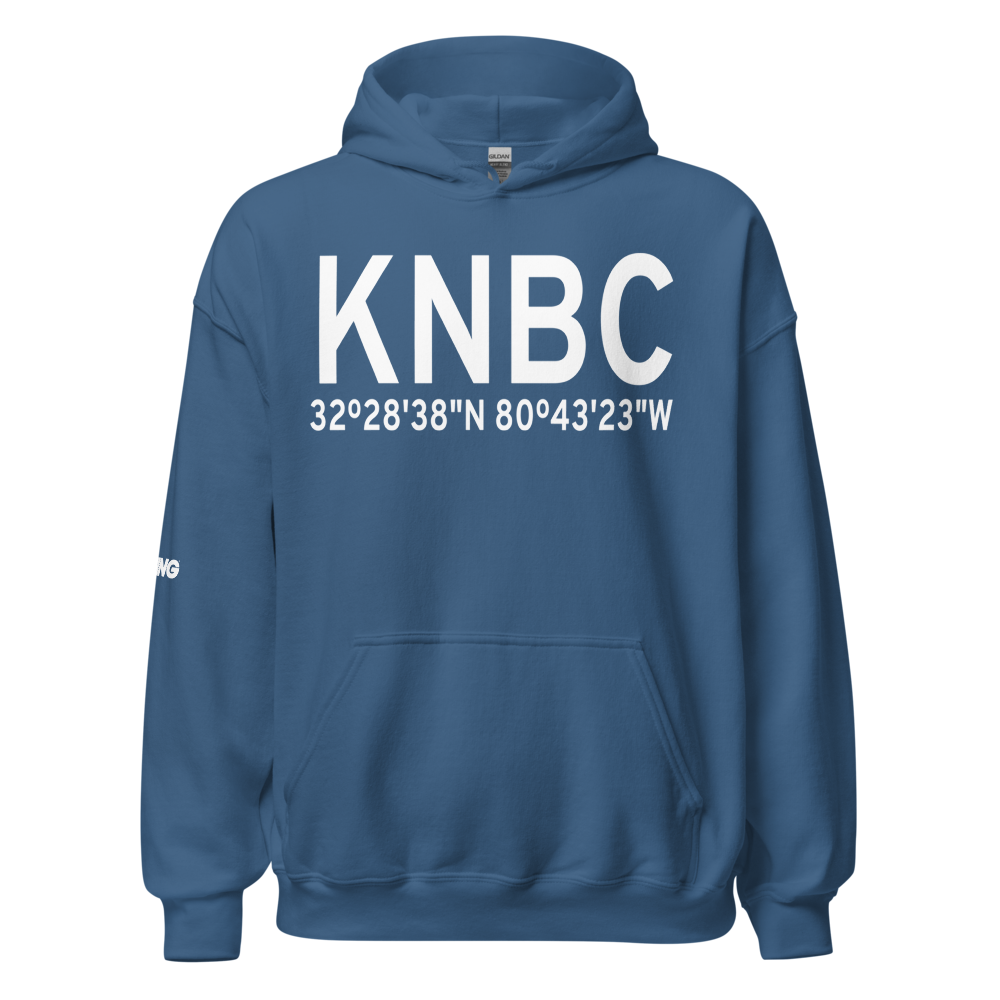 Beaufort MCAS - Merritt Field (KNBC) ICAO Hoodie Sweatshirt 