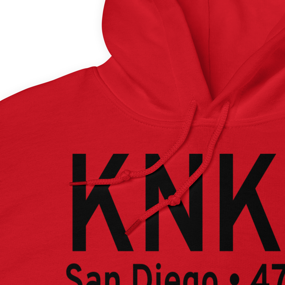 Miramar Marine Corps Air Station - Mitscher Field (KNKX) ICAO Hoodie Sweatshirt 