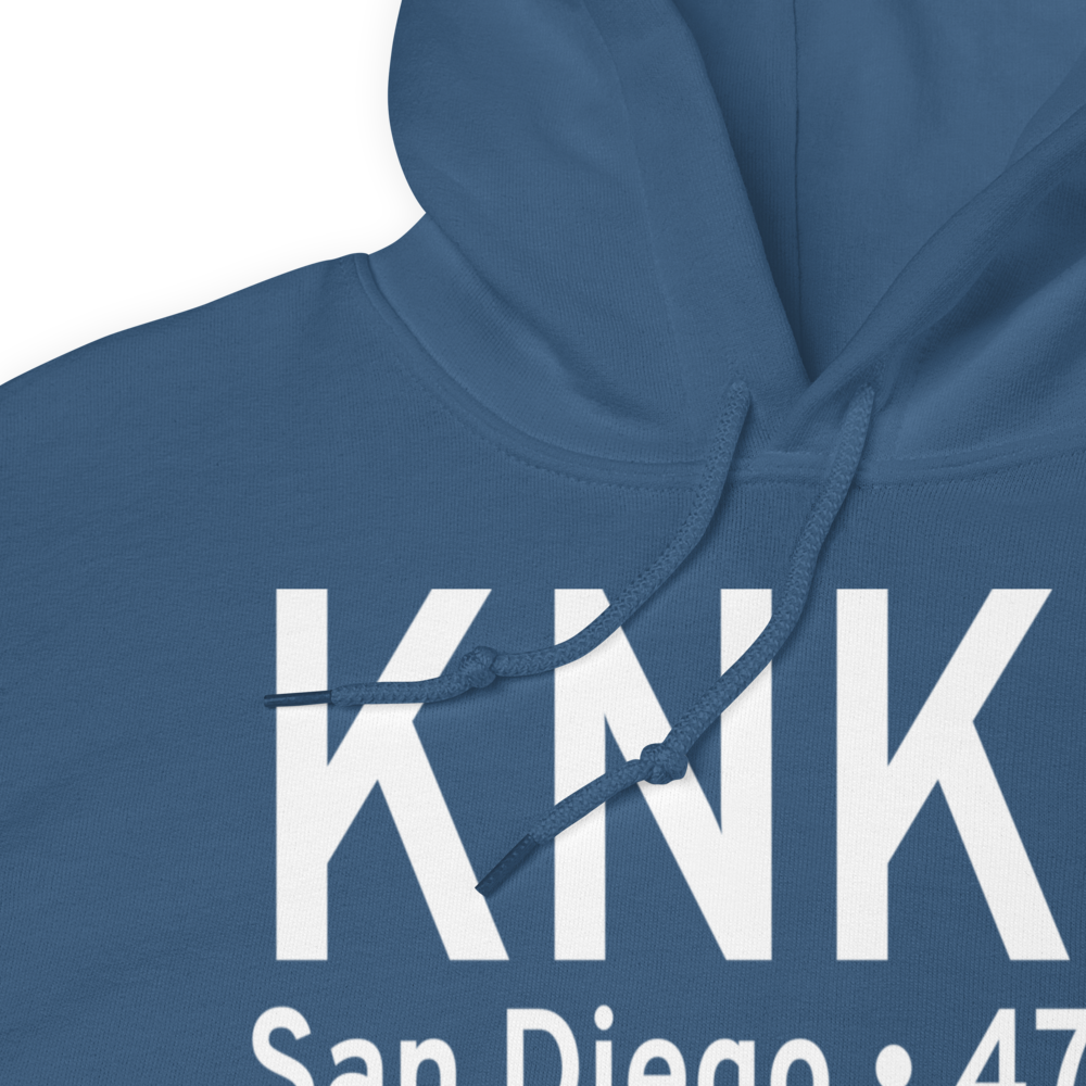 Miramar Marine Corps Air Station - Mitscher Field (KNKX) ICAO Hoodie Sweatshirt 