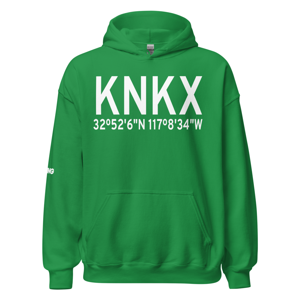 Miramar Marine Corps Air Station - Mitscher Field (KNKX) ICAO Hoodie Sweatshirt 