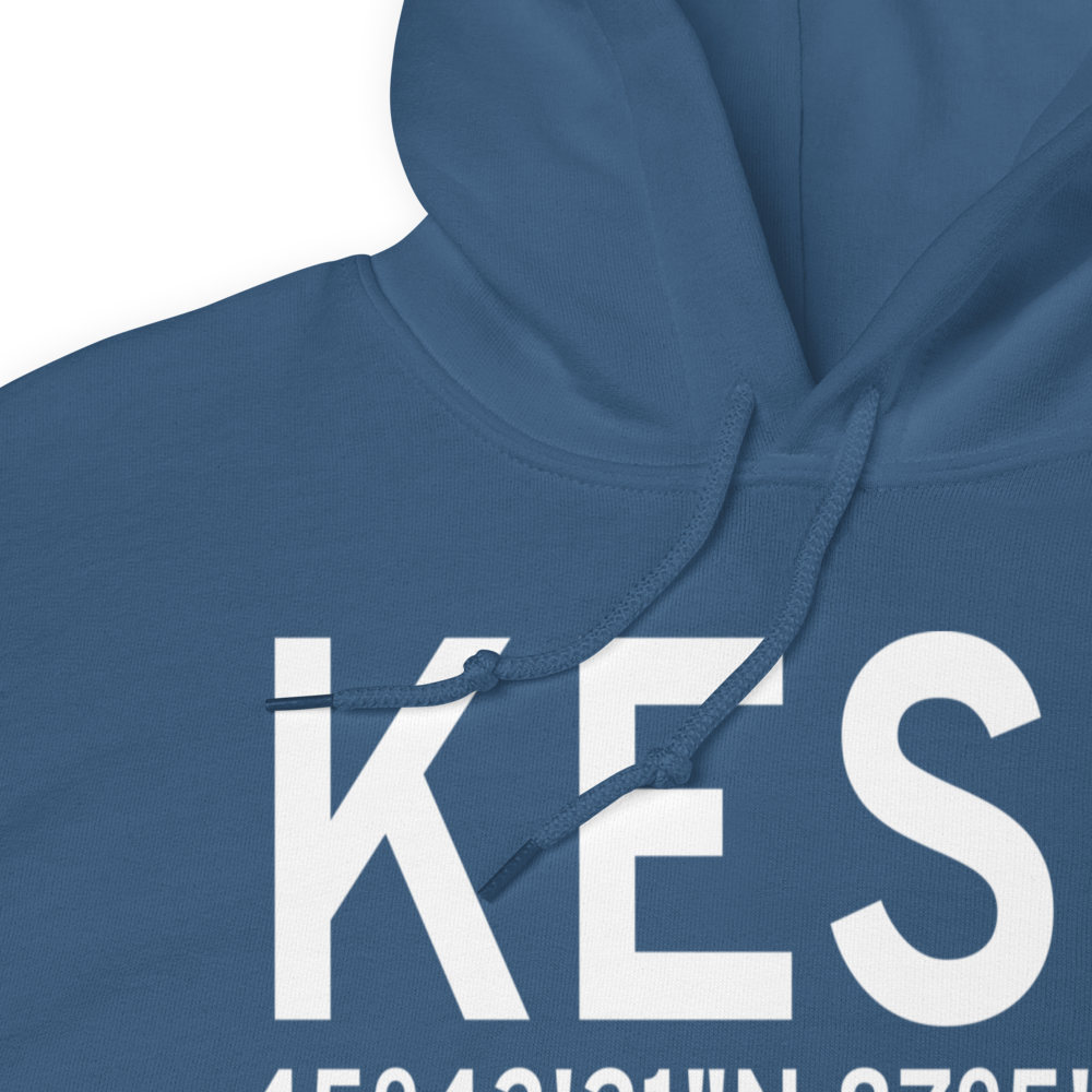 Delta County Airport (KESC) ICAO Hoodie Sweatshirt 