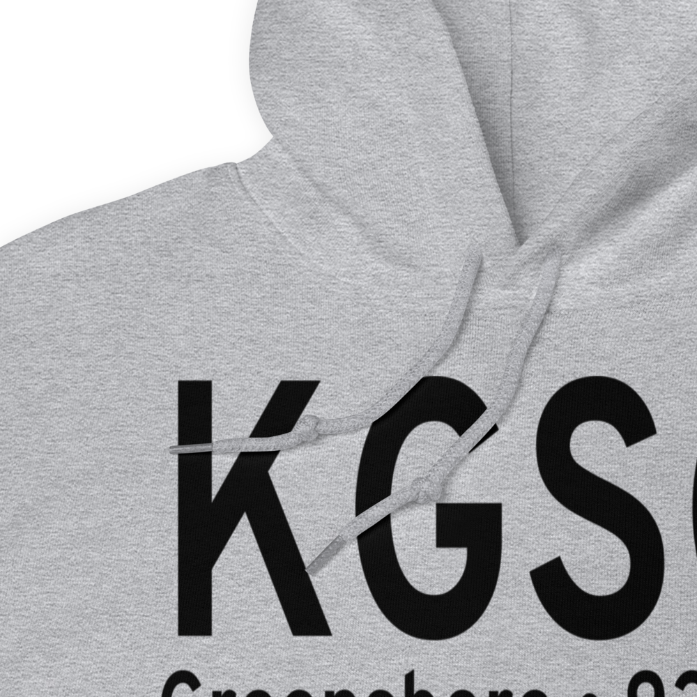 Piedmont Triad International Airport (KGSO) ICAO Hoodie Sweatshirt 