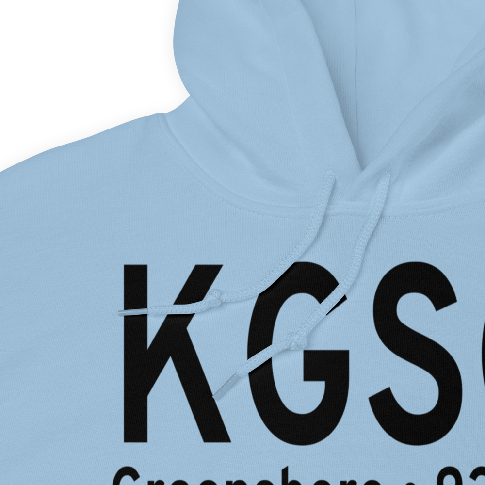 Piedmont Triad International Airport (KGSO) ICAO Hoodie Sweatshirt 