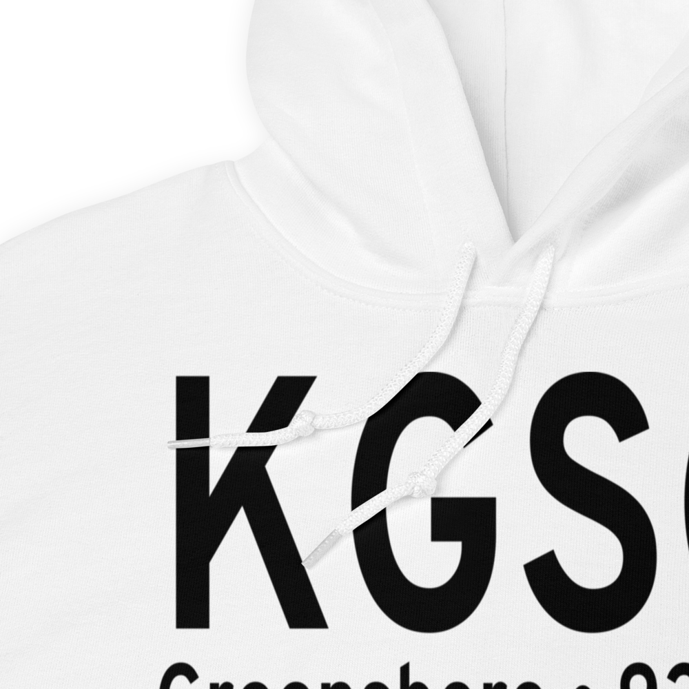 Piedmont Triad International Airport (KGSO) ICAO Hoodie Sweatshirt 