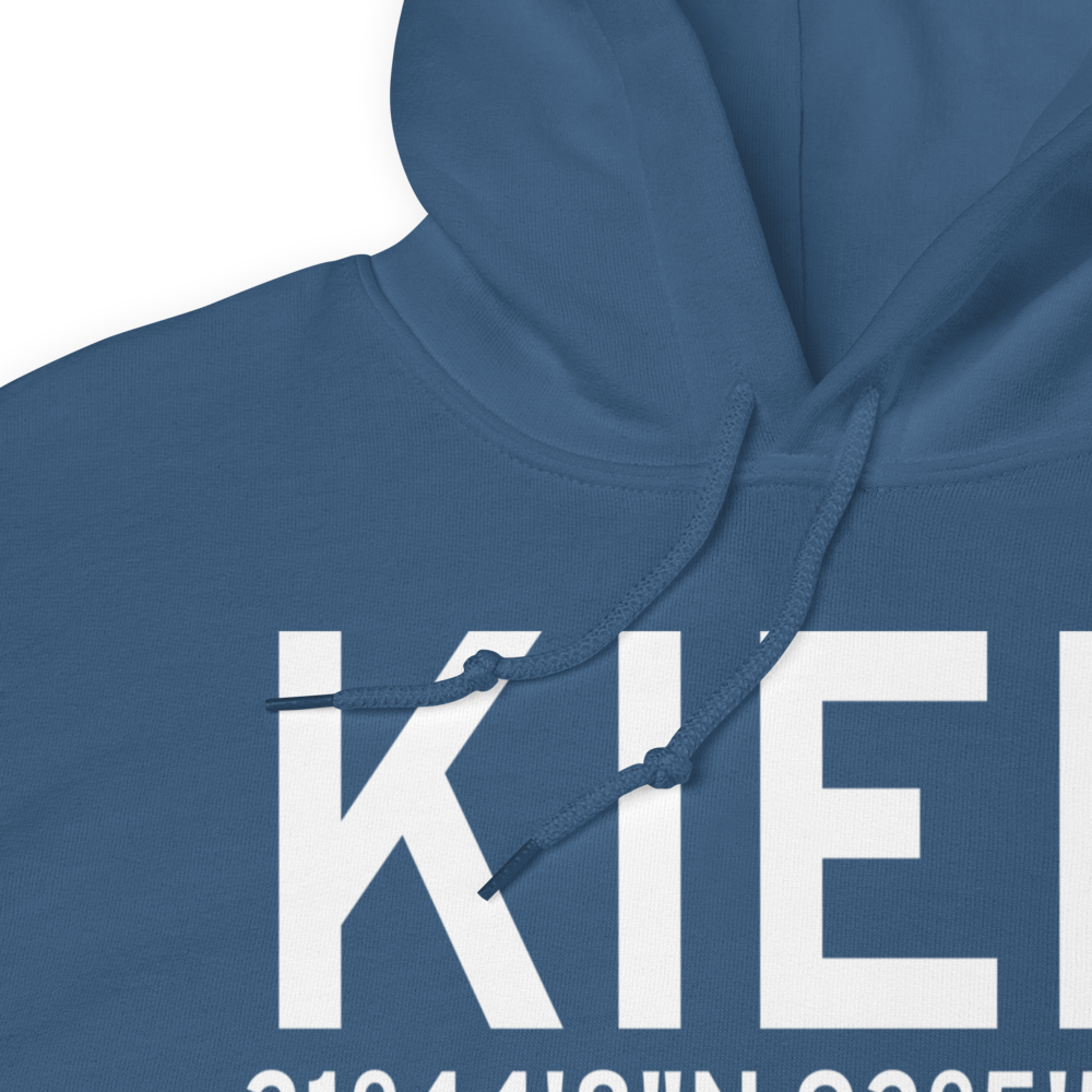 Natchitoches Regional Airport (KIER) ICAO Hoodie Sweatshirt 
