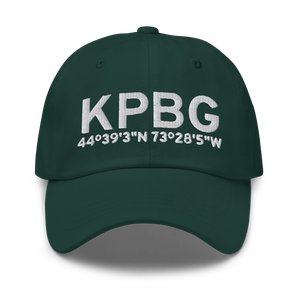 Plattsburgh International Airport (KPBG) ICAO Hat