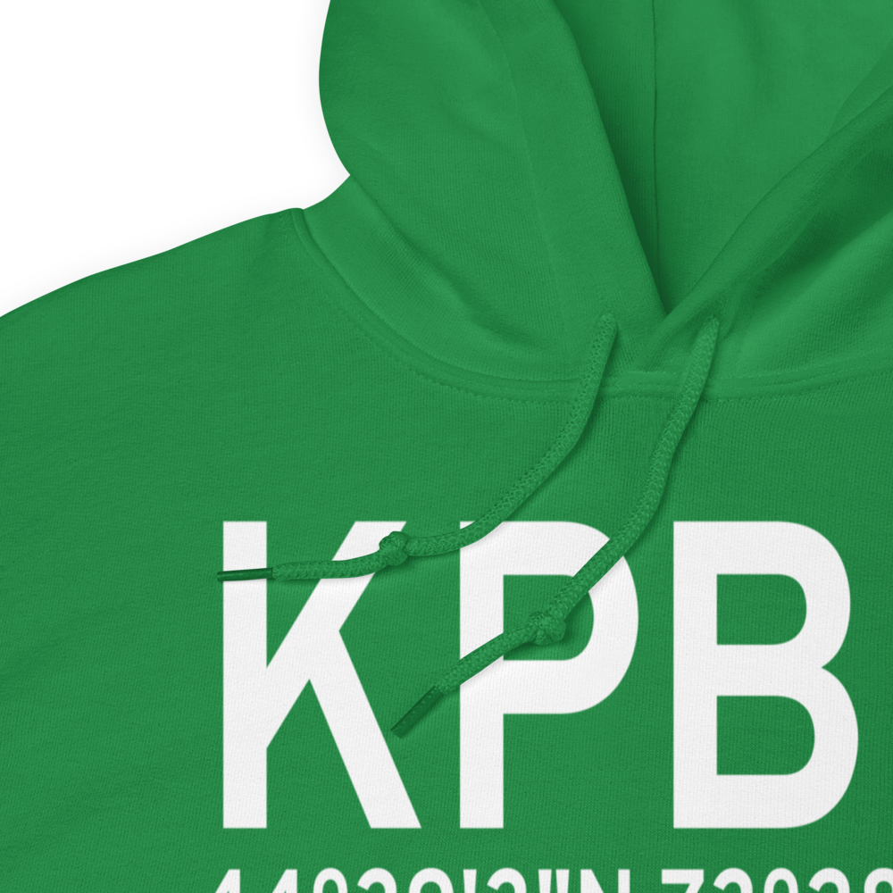 Plattsburgh International Airport (KPBG) ICAO Hoodie Sweatshirt 