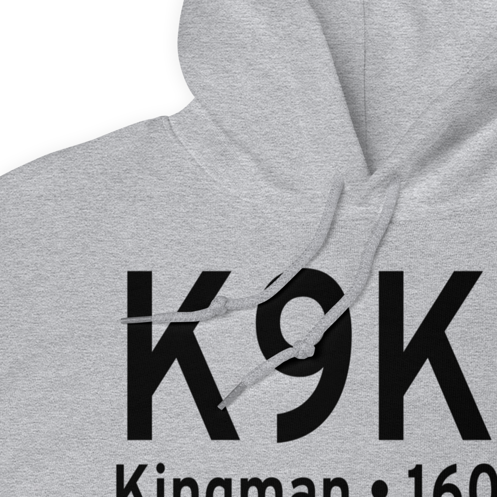 Kingman Airport Clyde Cessna Field (K9K8) ICAO Hoodie Sweatshirt 