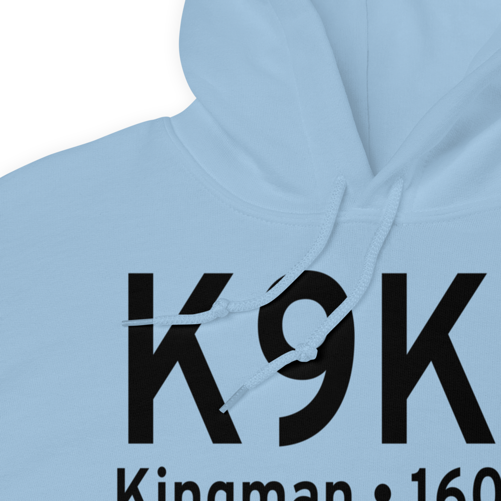 Kingman Airport Clyde Cessna Field (K9K8) ICAO Hoodie Sweatshirt 