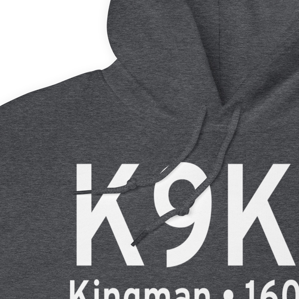 Kingman Airport Clyde Cessna Field (K9K8) ICAO Hoodie Sweatshirt 