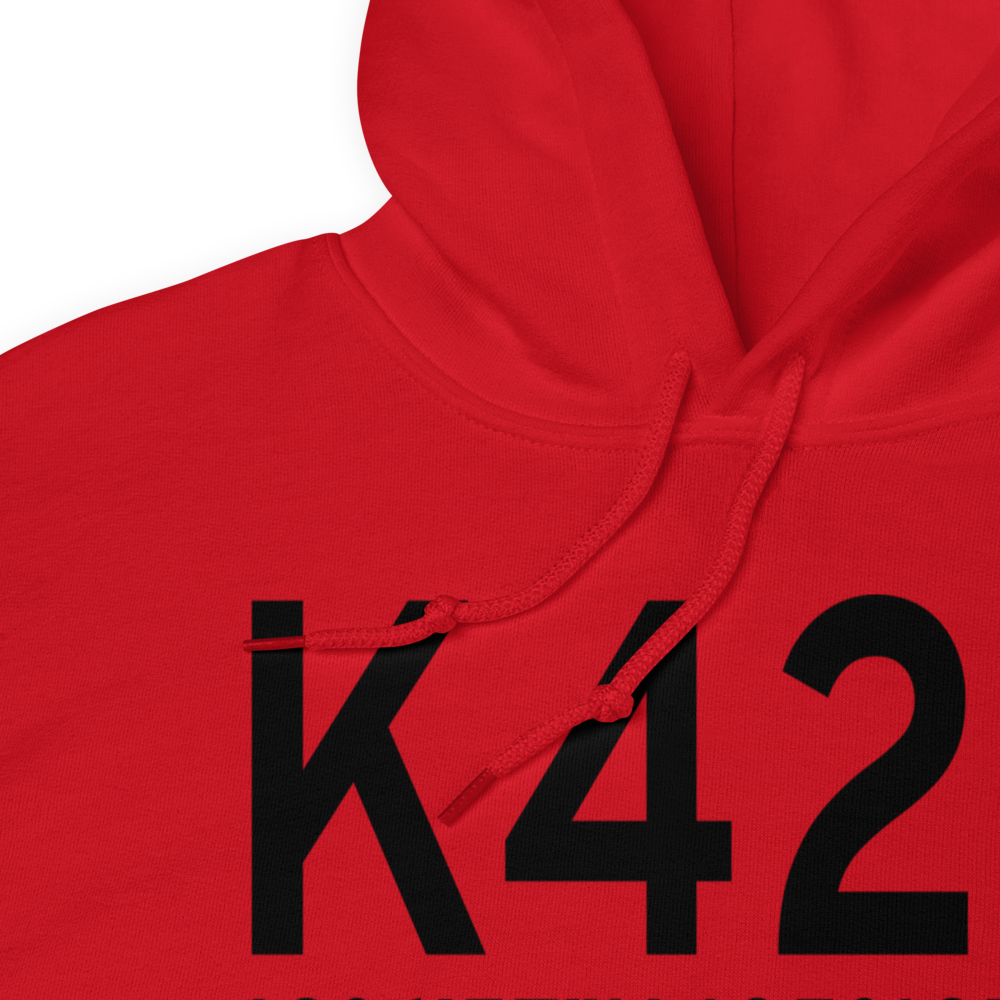 Poplar Airport (K42S) ICAO Hoodie Sweatshirt 