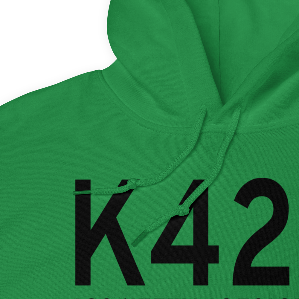 Poplar Airport (K42S) ICAO Hoodie Sweatshirt 