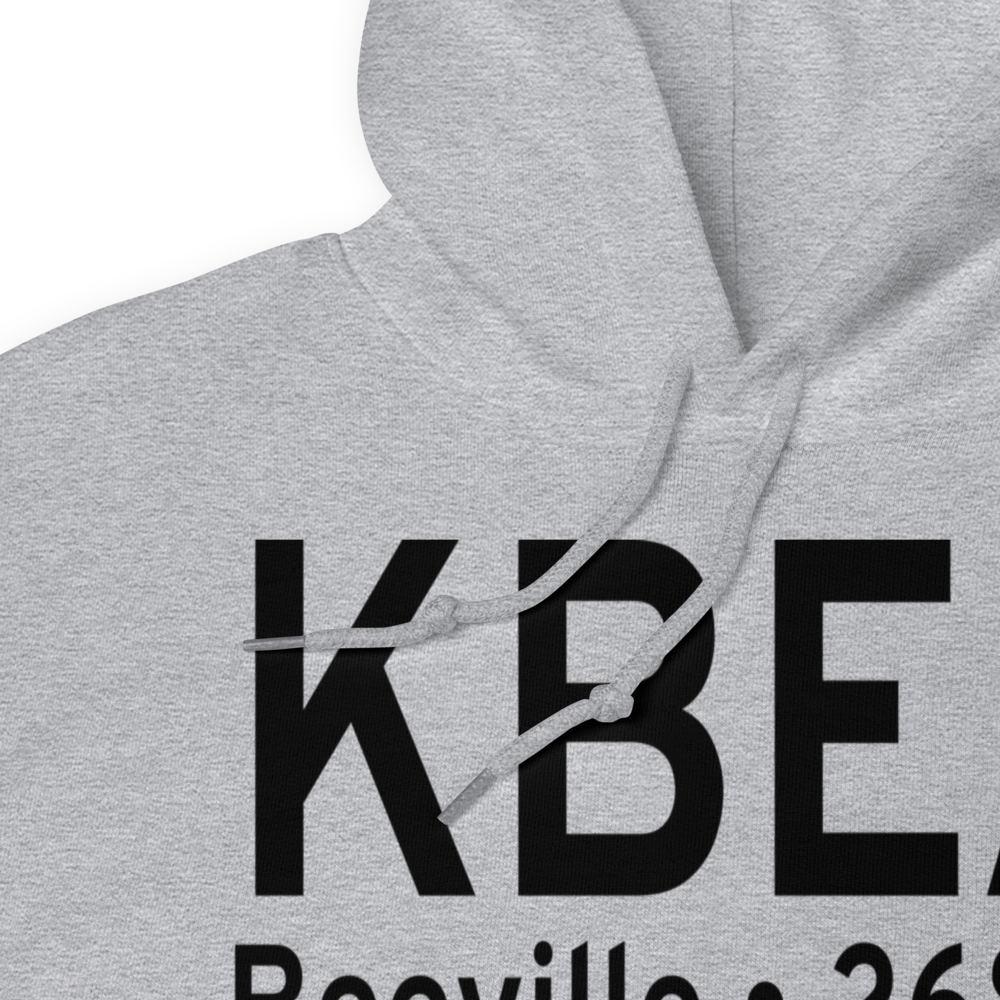 Beeville Municipal Airport (KBEA) ICAO Hoodie Sweatshirt 
