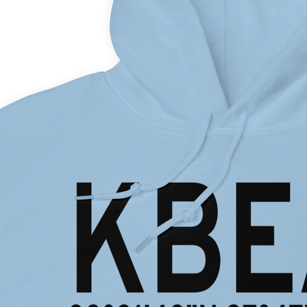 Beeville Municipal Airport (KBEA) ICAO Hoodie Sweatshirt 