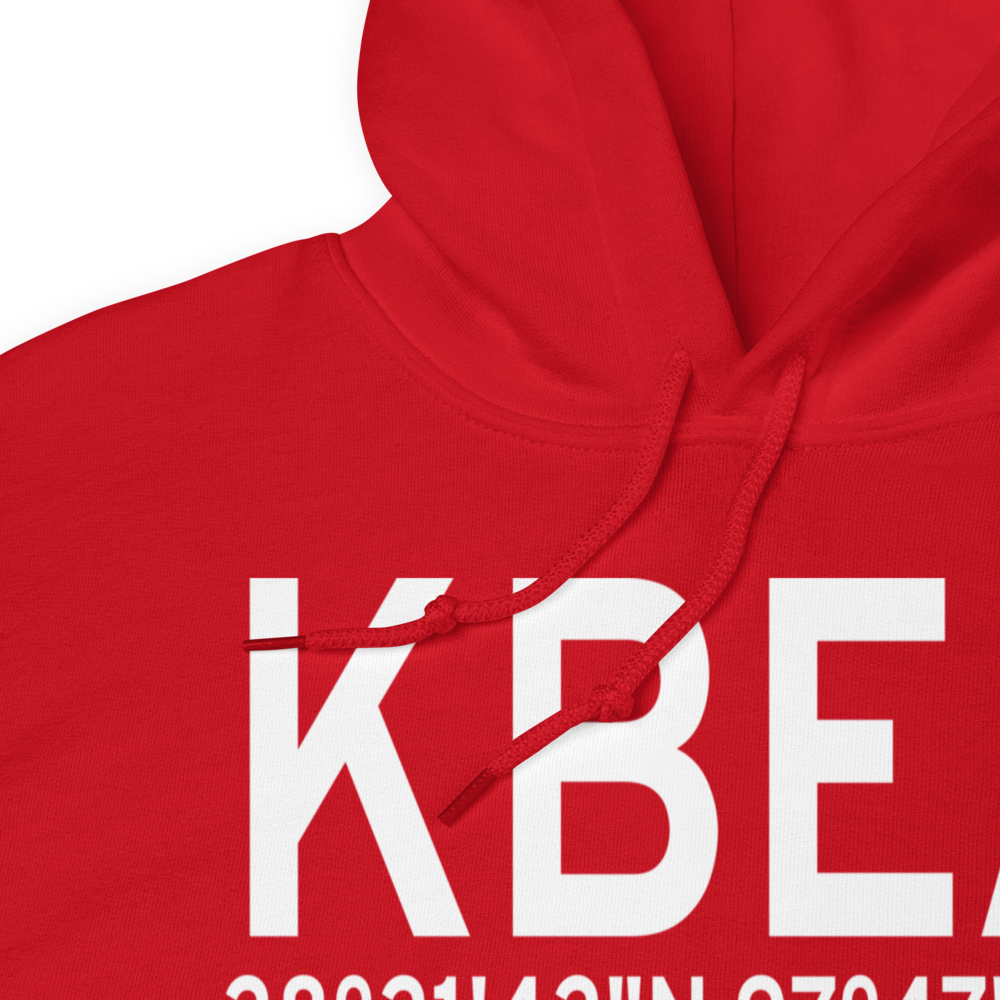 Beeville Municipal Airport (KBEA) ICAO Hoodie Sweatshirt 