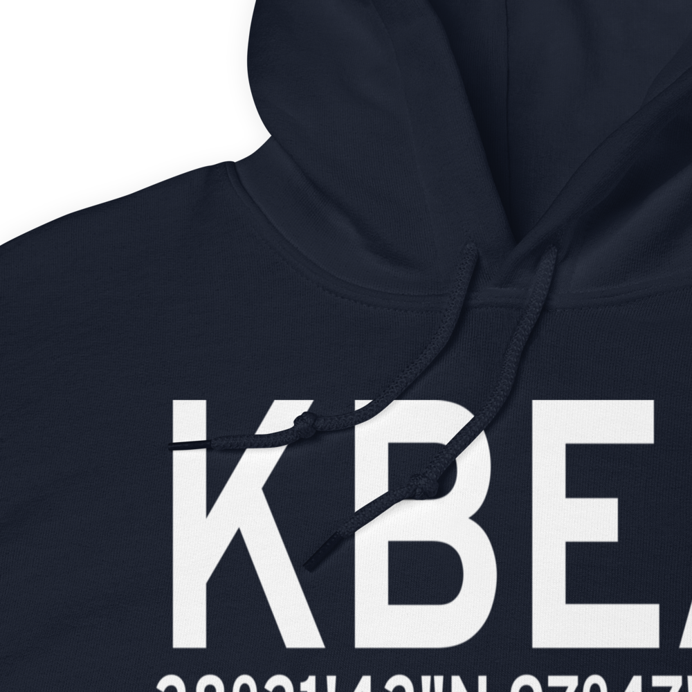 Beeville Municipal Airport (KBEA) ICAO Hoodie Sweatshirt 