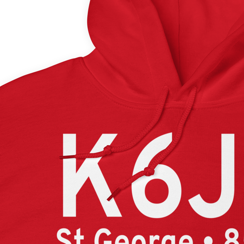 St George Airport (K6J2) ICAO Hoodie Sweatshirt 