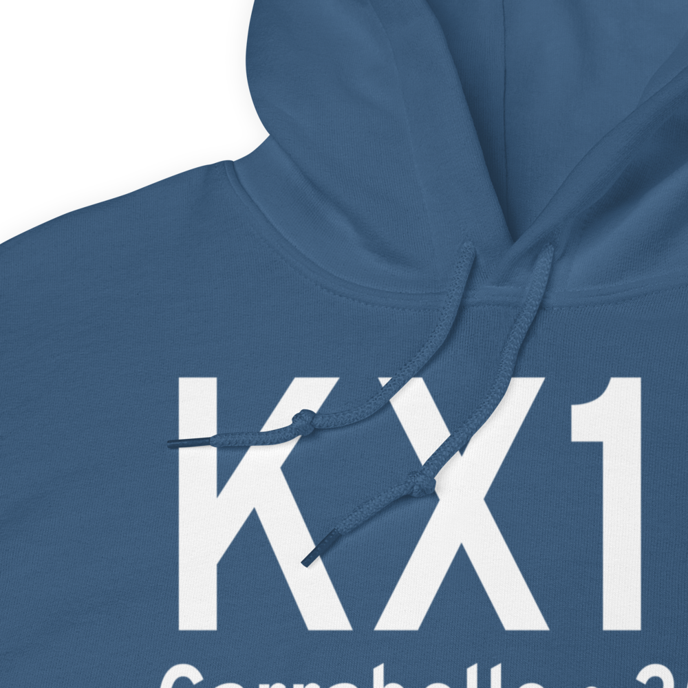 Carrabelle Thompson Airport (KX13) ICAO Hoodie Sweatshirt 