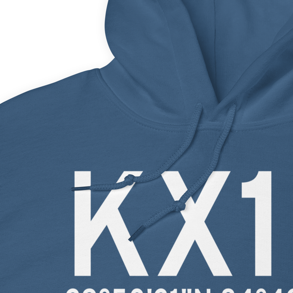 Carrabelle Thompson Airport (KX13) ICAO Hoodie Sweatshirt 