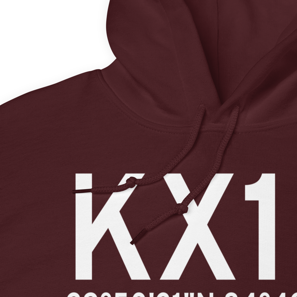 Carrabelle Thompson Airport (KX13) ICAO Hoodie Sweatshirt 