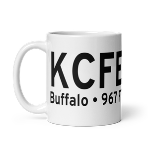 Buffalo Municipal Airport (KCFE) ICAO Mug