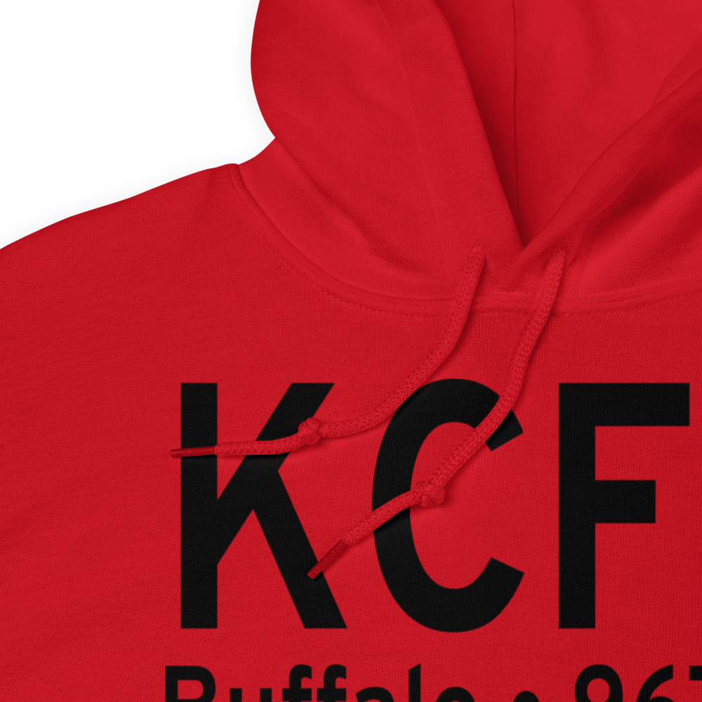 Buffalo Municipal Airport (KCFE) ICAO Hoodie Sweatshirt 