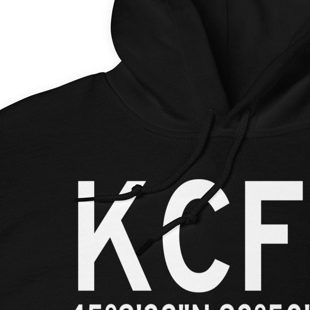 Buffalo Municipal Airport (KCFE) ICAO Hoodie Sweatshirt 
