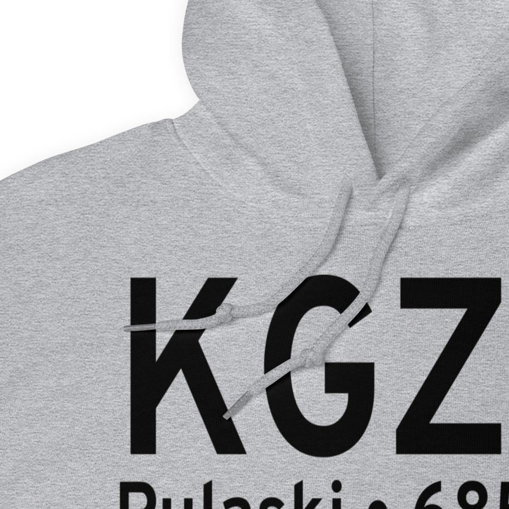 Abernathy Field (KGZS) ICAO Hoodie Sweatshirt 