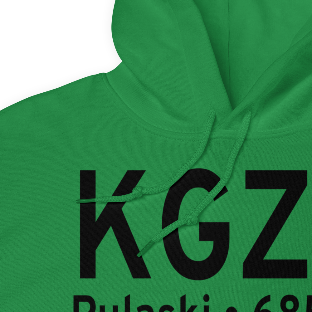 Abernathy Field (KGZS) ICAO Hoodie Sweatshirt 