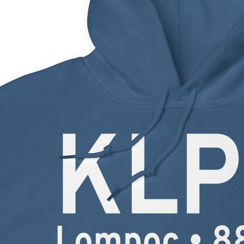 Lompoc Airport (KLPC) ICAO Hoodie Sweatshirt 