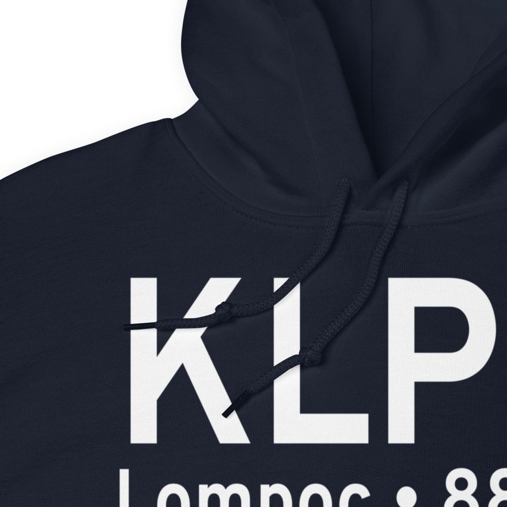 Lompoc Airport (KLPC) ICAO Hoodie Sweatshirt 
