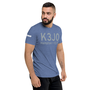 Hampton County Airport (K3J0) ICAO Tri-blend T-Shirt