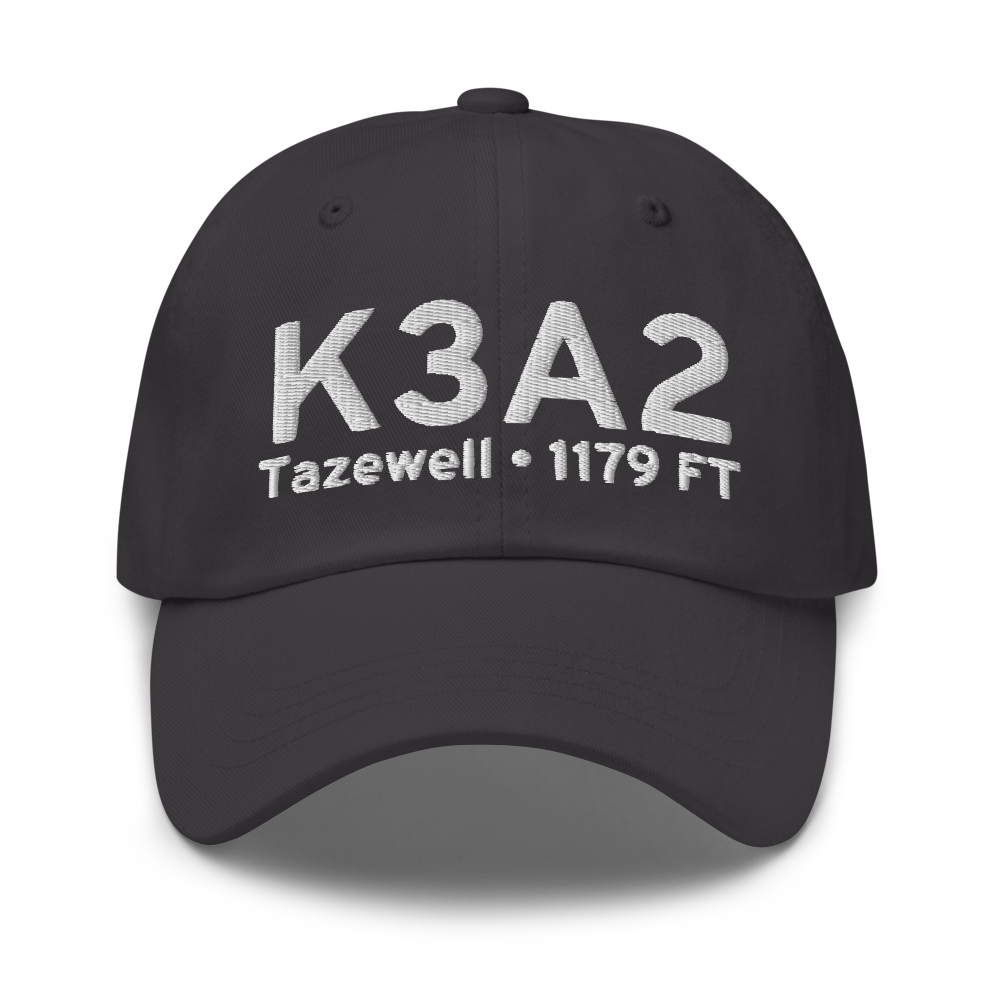 New Tazewell Municipal Airport (K3A2) ICAO Hat 