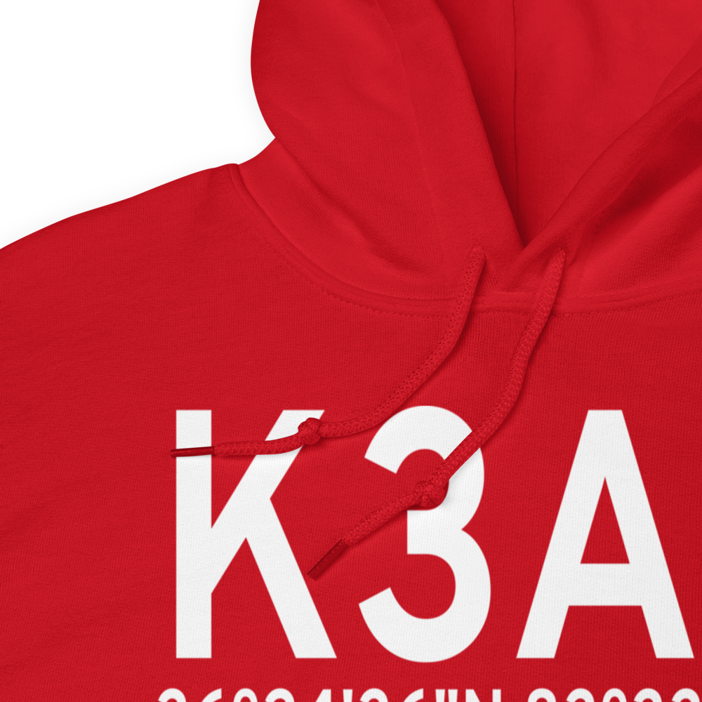 New Tazewell Municipal Airport (K3A2) ICAO Hoodie Sweatshirt 