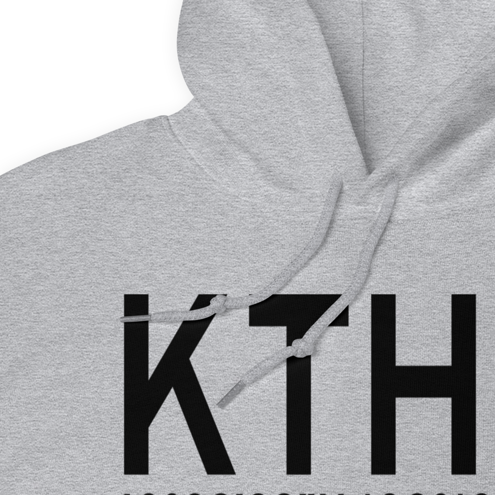 Hot Springs Co Thermopolis Municipal Airport (KTHP) ICAO Hoodie Sweatshirt 
