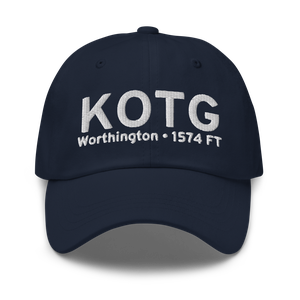 Worthington Municipal Airport (KOTG) ICAO Hat